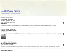 Tablet Screenshot of despiertaalfuturo.blogspot.com