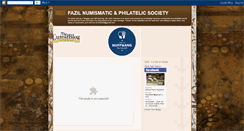 Desktop Screenshot of fazilnumismatic.blogspot.com