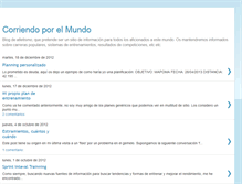 Tablet Screenshot of correrporelmundo.blogspot.com