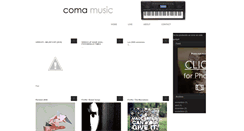 Desktop Screenshot of comamusic.blogspot.com