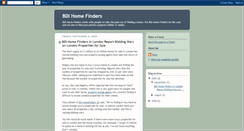 Desktop Screenshot of bdihomefinders.blogspot.com