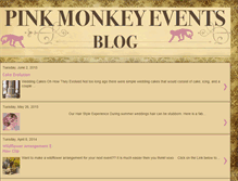 Tablet Screenshot of pinkmonkeyblogs.blogspot.com