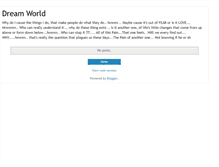 Tablet Screenshot of dreamworld.blogspot.com
