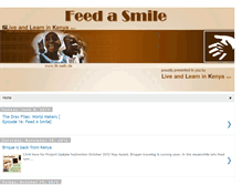 Tablet Screenshot of feed-a-smile.blogspot.com