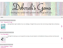 Tablet Screenshot of debsgems.blogspot.com