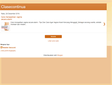 Tablet Screenshot of clasecontinua.blogspot.com