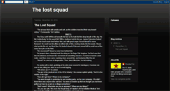 Desktop Screenshot of lostsquadwar.blogspot.com