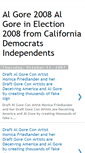 Mobile Screenshot of gore2008ca.blogspot.com