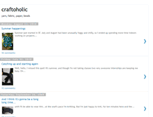 Tablet Screenshot of craftoholic.blogspot.com