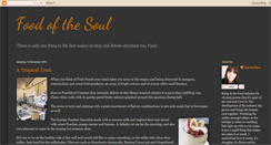 Desktop Screenshot of food-of-the-soul.blogspot.com