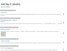 Tablet Screenshot of justsayitjewelry.blogspot.com