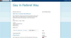 Desktop Screenshot of gayinfederalway.blogspot.com