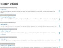 Tablet Screenshot of kingdomofkisses.blogspot.com