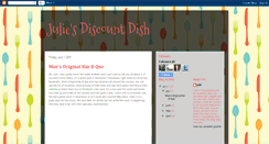 Desktop Screenshot of discountdish.blogspot.com