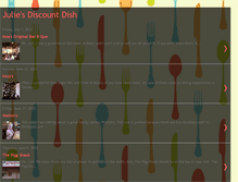 Tablet Screenshot of discountdish.blogspot.com