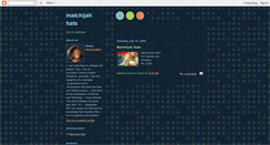Desktop Screenshot of malchijah-hats.blogspot.com