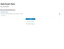 Tablet Screenshot of malchijah-hats.blogspot.com