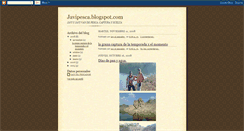 Desktop Screenshot of javipesca.blogspot.com