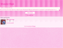 Tablet Screenshot of monsterhigh18.blogspot.com