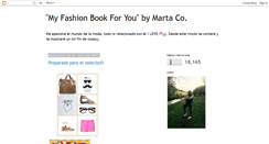 Desktop Screenshot of myfashionbookforyou.blogspot.com