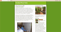 Desktop Screenshot of crookedpinesfarm.blogspot.com
