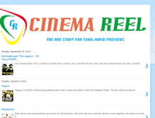 Tablet Screenshot of cinemareel.blogspot.com