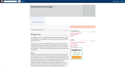 Desktop Screenshot of fabuloushome.blogspot.com