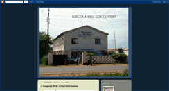 Desktop Screenshot of bungomabibleschool.blogspot.com