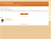 Tablet Screenshot of gachurchsecurity.blogspot.com