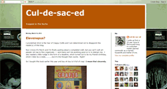 Desktop Screenshot of cul-de-sac-ed.blogspot.com