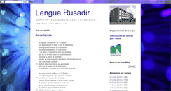 Desktop Screenshot of lengualiteratura10.blogspot.com