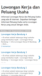 Mobile Screenshot of lowonganpeluang.blogspot.com