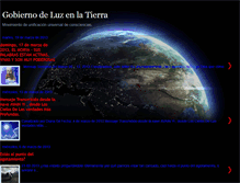 Tablet Screenshot of gobiernodeluzenlatierra.blogspot.com