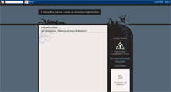 Desktop Screenshot of meudoutoramento.blogspot.com