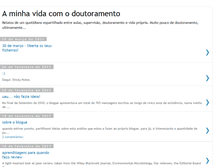 Tablet Screenshot of meudoutoramento.blogspot.com