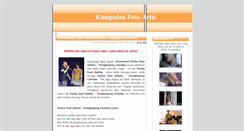 Desktop Screenshot of kumpulanfotoartishot.blogspot.com
