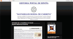 Desktop Screenshot of historiapostalrueda.blogspot.com