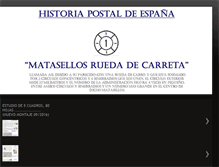 Tablet Screenshot of historiapostalrueda.blogspot.com