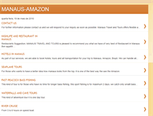 Tablet Screenshot of amazon-manaus.blogspot.com
