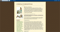 Desktop Screenshot of comidasnordestinassemigual.blogspot.com