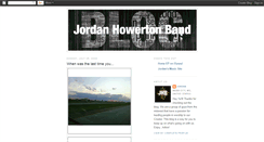 Desktop Screenshot of jordanhowertonmusic.blogspot.com