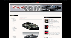 Desktop Screenshot of aclassiccars.blogspot.com