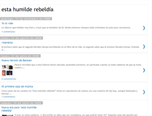 Tablet Screenshot of estahumilderebeldia.blogspot.com