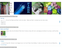 Tablet Screenshot of booksandfiber.blogspot.com