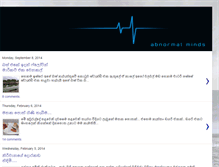 Tablet Screenshot of abnormalminds.blogspot.com