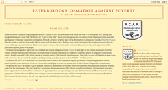 Desktop Screenshot of peterboroughcoalitionagainstpoverty.blogspot.com