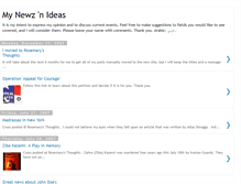 Tablet Screenshot of mynewznideas.blogspot.com