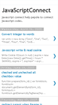 Mobile Screenshot of javascriptconnect.blogspot.com