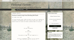 Desktop Screenshot of fictionalfiction.blogspot.com