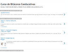 Tablet Screenshot of cursoblogcoeducacion.blogspot.com